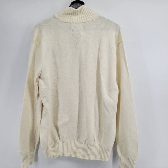 Polo Ralph Lauren Mock Neck Long Sleeve Pullover Cotton Size Large - Picture 7 of 9
